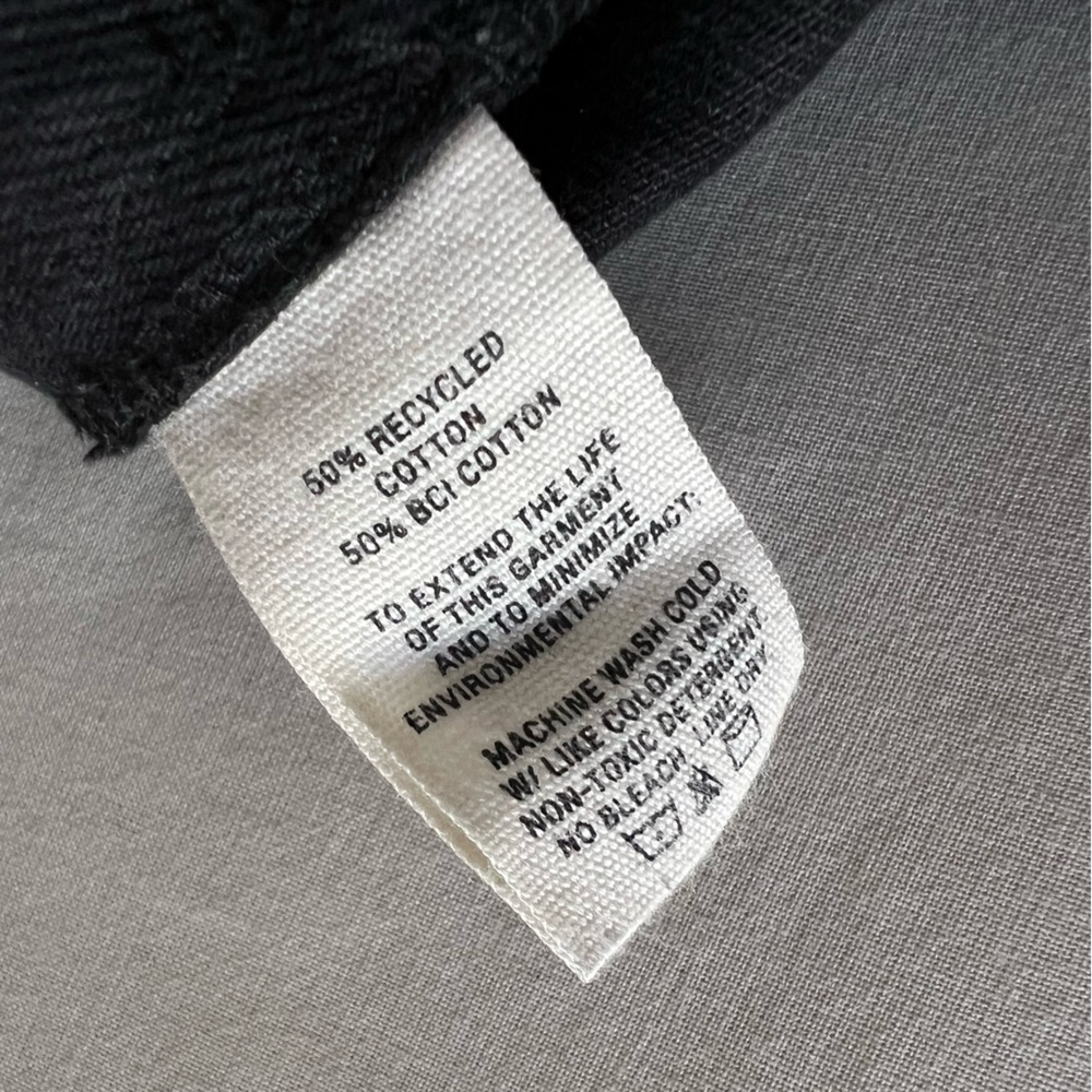 Alex Mill Ollie Overall in Recycled Denim Black - Picture 15 of 16